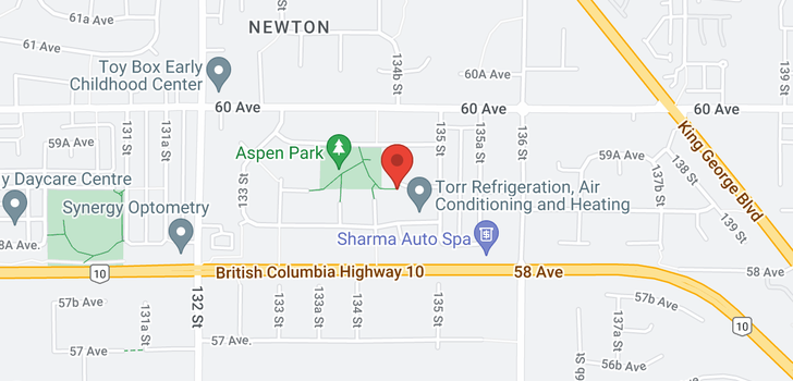 map of 13450 59 AVENUE